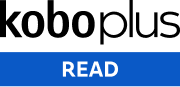 An icon that says "kobo plus read", where kobo plus is black text on a white background and read is white text on a blue background underneath.