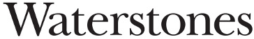 "Waterstones" in black text.